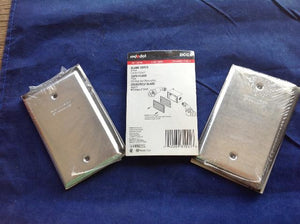 Red Dot DCCB Blank Silver Weatherproof Covers Lot of 3 NSFP
