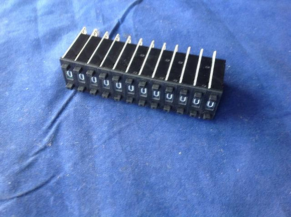 Cherry 0-9 Position Electronic Counter Modules NSNP LOT OF 12