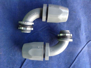Carlon T&B LT20DN 1/2" 90 Degree  Non-Metallic Conduit Fittings Lot of 2 NSNP