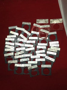 Allen Bradley Lot Of 50 Pushbutton Legend Plates USNP