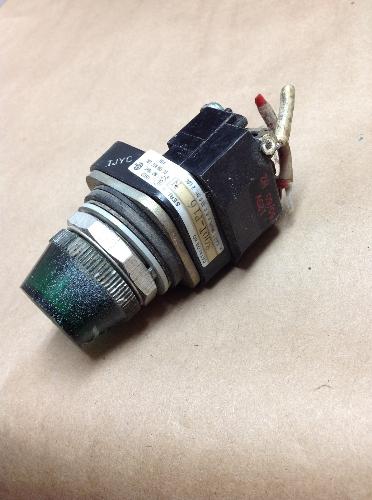 Allen Bradley 800T-P16 Ser:N Green Pushbutton Indicator Light 120VAC USNP (B75)