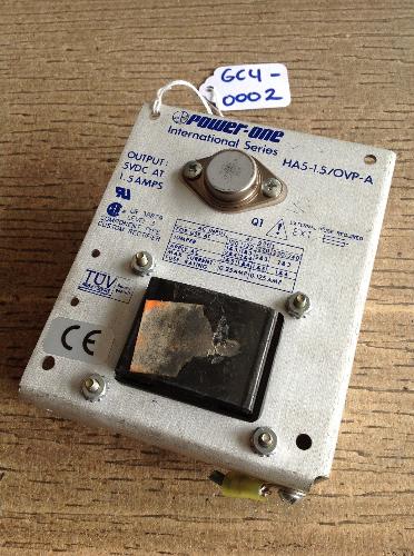 Power One HA5-1.5/OVP-A 5VDC @1.5 AMPS Output Power Supply USNP