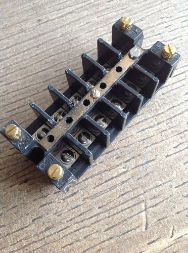 GE 0183B4583P2 6 Postion Terminal Boards LOT of 2 NSNP
