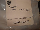 Allen Bradley 40392-400-15 100 AMP Disconnect Switch Hardware Kit