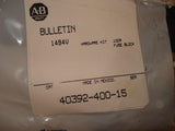 Allen Bradley 40392-400-15 100 AMP Disconnect Switch Hardware Kit