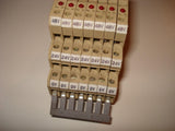 Weidmuller MC5R 7901550000 SPST 250VAC 4A 24/48VDC 7 PCS Relay Terminal Blocks