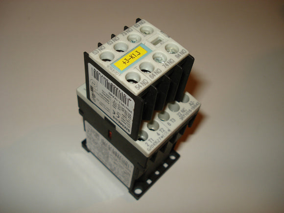 Siemens Sirius 3R 3RT1016-1BB42 24V 20A Motor Starter Contactor & 3RH1911-1FA40