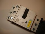 Siemens Sirius 3R 3RV1011-1HA10 Overload & 3RT1016-1BB42 24V 20A Motor Starter