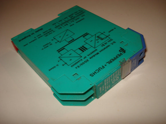 Pepperl Fuchs ZG03/Ex D.C. Isolation Module Ex842002