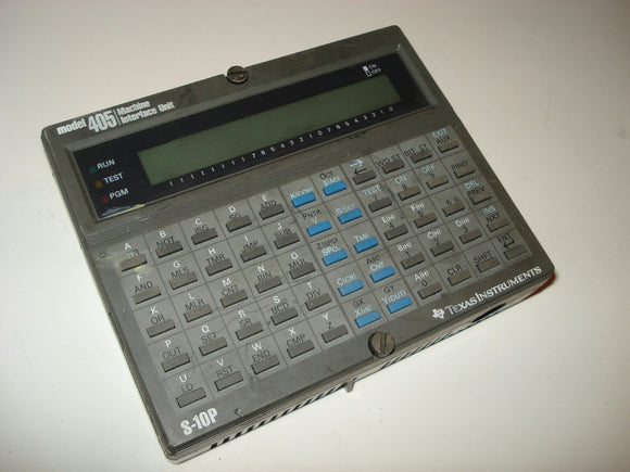 Texas Instruments S-10P 9008 Model 405 Machine Interface Keypad Unit