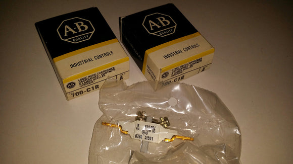 Allen Bradley 700-C1R Logic Reed Cartridges SER:A Lot of 2