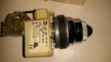 Square D CLASS 9001 TYPE KT1 120V Push TO Test Pilot Light Pushbutton Green LENS