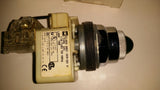 Square D CLASS 9001 TYPE KT1 120V Push TO Test Pilot Light Pushbutton Green LENS