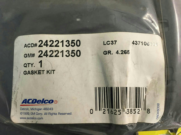 ACDelco 24221350 Control Valve Body Gasket