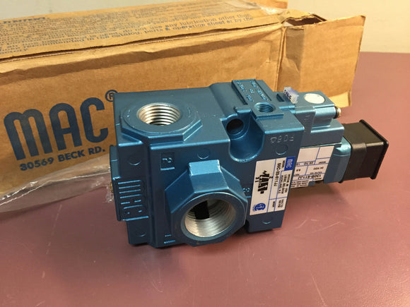 MAC 56C-33-611JJ Solenoid Valve 56C33611JJ W/130B-611JJ 24VDC Coil