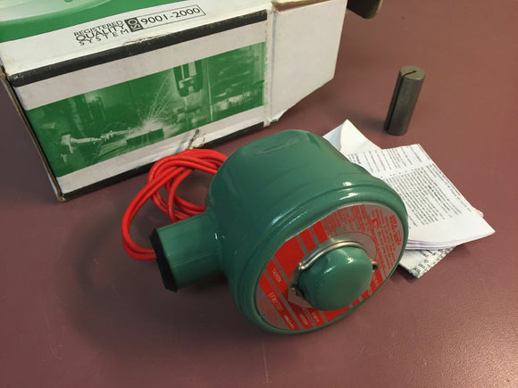 Asco EF8017001 Red HAT 120/110V-AC Solenoid Valve