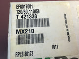 Asco EF8017001 Red HAT 120/110V-AC Solenoid Valve