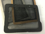 Rectangle Trailer Vent Screens 7x 9.5 with Gasket Lot of 3