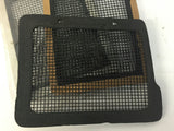 Rectangle Trailer Vent Screens 7x 9.5 with Gasket Lot of 3