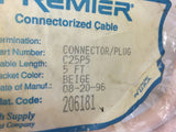 Premier C25P5 5' Connectorized Cable/Plug 50Pin Type MPR/CMR