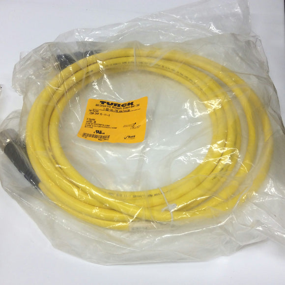 Turck CSM CKM 12-11-5 Cable U4703-06 5 Meters Female Straight 12Pole