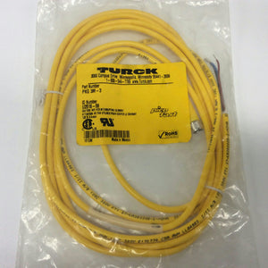 Turck Part# PKG 3M-3 ID# U2516-59 PicoFast Cordset