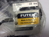 Futek L2350 Tension And Compression Load Cell Cap: 25lbs Thread: 1/4-28 UNF
