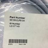 Turck SE108-EUR8-3M Cordset 8 Pole Male Straight Single Ended 3Meters