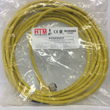 HTM Sensors R-FA4TZV075 4P 250VAC/300VDC Cable Connector 5M