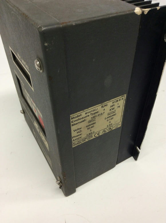 AC Tech Variable Speed Intelligent Motor Drive MC Series 1HP MC1410CJ 3 Phase