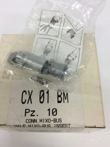 ILME CX01BM Male Insert 1 Contact Seat & Shield Box Of 18