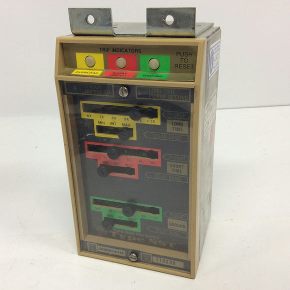 GE 568B604G13 Type SST Solid State Trip Device
