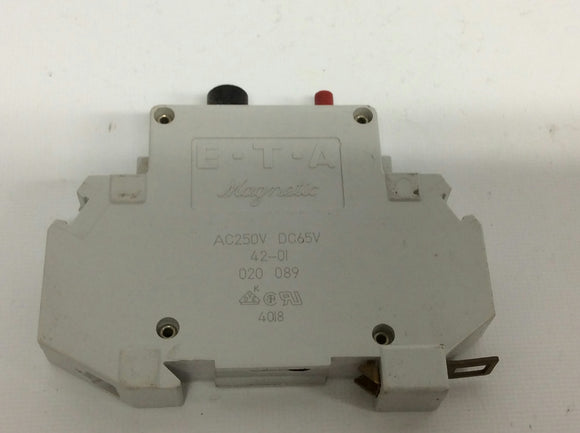 ETA Magnetic 42-1 Circuit Breaker 250V DC65V 5A