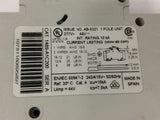 Allen Bradley 1492-A1C200 Circuit Breaker Series A 20A Single Pole