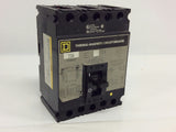 Square D FHP36020 Series 2 Circuit Breaker 3 Pole 20 A 600 VAC 250 VDC FHP FAL