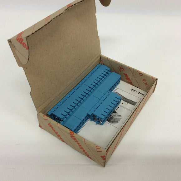 Weidmuller ZVL 1.5 BL 250V Blue Box Of 48