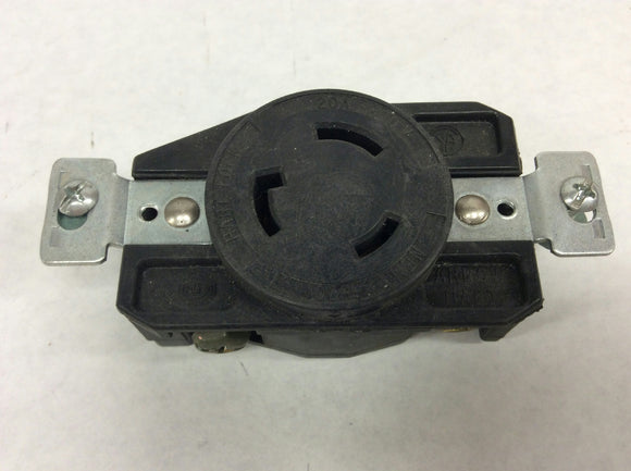 Arrow Hart Hart Lock Nema L6-20 Receptacle 20A 250V
