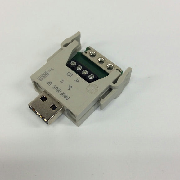 Weidmuller 1806060000 Male Module Profibus Bus Gray 2 Position Screw