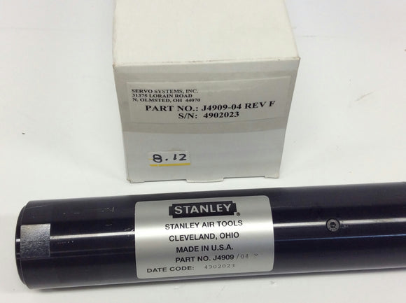 Stanley J4909-03 REV. F Electric Nutrunner Driver Motor