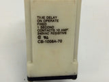 Potter & Brumfield CB-1008A-70 Timer Relay Delay on Operate Fixed 1 sec