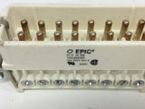 Epic H-A 16 SS Connector 10 Pin Male 600 V