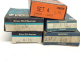 Timken Federal Mogul Napa Lot of 8 Bearings Oil Seal Nut