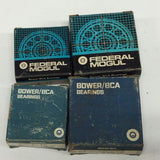 Timken Federal Mogul Napa Lot of 7 Bearings Oil Seal Nut