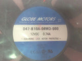 Globe Motors D47-B10A-04W3-000 12VDC Cooling Fan