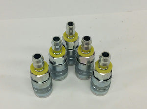 PCC Series F Quick Disconnect Fitting Lot of 5