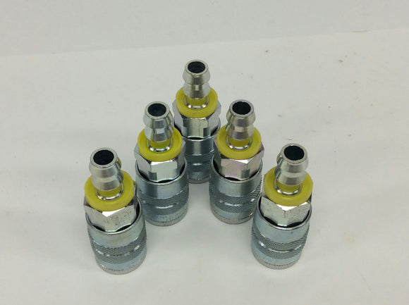 PCC Series F Quick Disconnect Fitting Lot of 5