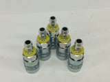 PCC Series F Quick Disconnect Fitting Lot of 5