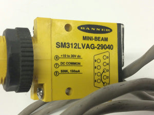 Banner Engineering SM312LVAG-29040 Minibeam Special Connector
