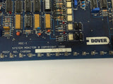 Dover MSC-1 System Monitor 140500 140502 Elevator Board