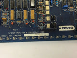 Dover MSC-1 System Monitor 140500 140502 Elevator Board